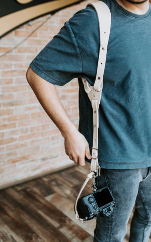 ALL in ONE Camera Strap | Genuine Leather Camera Harness